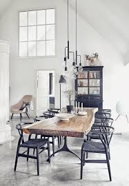 De La Chaleur Pour Une Maison Neuve Avec Images Salle A Manger Minimaliste Salle A Manger Style Industriel Deco Salle A Manger