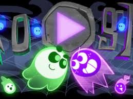 I suppose it might be interesting to those watching many years from now wh. Google Halloween Game Doodle Launches Multiplayer Great Ghoul Duel