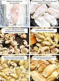 Arrange a quarter of the enoki and oyster mushrooms on top and sprinkle with 1/2 teaspoon of thyme. Mushroom Artichoke Chicken A Saucy Kitchen