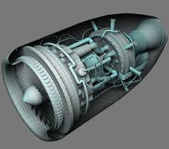 Aircraft Jet Engine 3d Model In 2020 Aircraft Jet Engine Jet Engine Aircraft