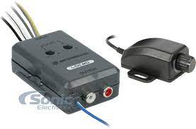 Amzn.to/2e2d83u 10 inch subwoofer in sealed enclosure find the loc90 here: Scosche Loc90 2 Channel Line Out Converter With Remote Volume