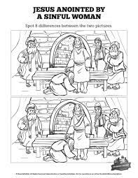Download and print this coloring page to help teach your kids the biblical story of jesus washing his disciples' feet. 15 Mary Anoints Jesus Ideas In 2021 Bible For Kids Kids Church Sunday School Lessons
