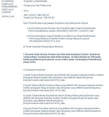 Informasi Kerjaya Kerjaya Polis