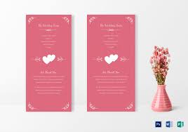 Spend as little or as much time as you want to make the graphic your own. Simple Wedding Invitation Card Design Template In Word Psd Publisher