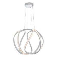 Flush ceiling lights sit close to the ceiling and are perfect for low ceilings or where there is a lot of traffic through the room. Contemporary White Sculptural Led Ceiling Pendant Lighting Company