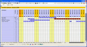 Calendar Vacation Planner Vacation Planner 2016 Excel Templates For Every Purpose Employee Vacatio Vacation Planner Template Vacation Planner Vacation Calendar