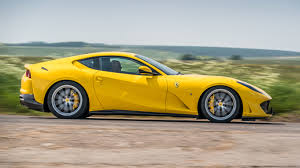 The enormous powertrain pushes the 812 superfast from zero to 62 miles per hour in 2.9 seconds. Ferrari 812 Superfast Driving Engines Performance Top Gear