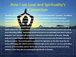 Begin by recognizing that you can't love others until you truly love yourself — body, mind, and soul. Love And Spirituality By Christine Behlmann East Ppt Download