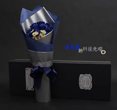 Maybe you would like to learn more about one of these? High Grade Blue Roses Soap Flower Soap Flower Gift Birthday Gift To Send Husband Boyfriend Elders Flower Girl Dress Less Gifts High School Girlsgift Box Flower Aliexpress