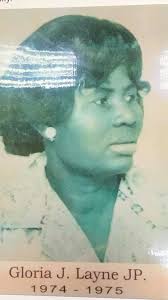 GLORIA LAYNE!! Miss Gloria Layne was The First Female Mayor of The Town of  Linden. Miss Layne served as Mayor from 1974-1975. Miss Layne had two  daughters and was The Headmistress Of