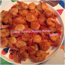 Udang Goreng Tepung Bumbu Balado Food Indonesian Food Meat