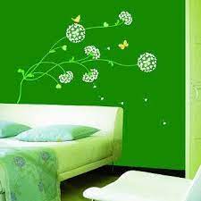 i want to put this against bright blue walls thoughts stickers muraux mural stickers fleurs