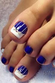 Complete your overall look with these super cute toe nail designs! Royal Blue Toenails Pretty Toe Nails Toe Nails Toe Nail Designs