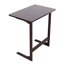 Multifunction L Shaped Bamboo Sofa Side Table Coffee Table Tea Table Laptop Desk Computer Table Portable Mov Bamboo Sofa Sofa Side Table Living Room Side Table