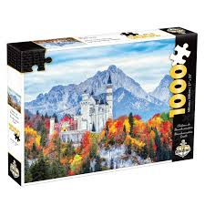 King ludwig lived in the castle for just 180 days before he mysteriously drowned along with his doctor. Puzzle Neuschwanstein Castle 1000 Pieces Boutique La Revanche
