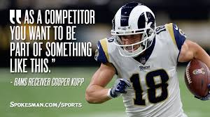 Cooper kupp is changing his jersey number from no. Los Angeles Rams Miss Injured Receiver Cooper Kupp Heading Into The Super Bowl The Spokesman Review