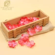 Used for hair clips, bows, headbands, hats, clothes, bridal bouquets and other handicrafts, to meet the needs of diy enthusiasts. 100pcs Artificial Flowers Petals Cherry Flower Blossoms Petal Silk Flowers Fake Floral Home Decor Wedding Decoration Accessories Super Sale D941b Cicig
