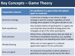 Key Concepts Game Theory Game Theory Economics Notes Economics