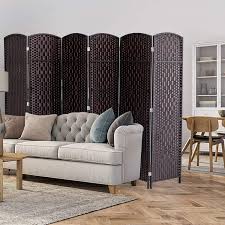 Besides, the sliver flower design is Buy Simflag Folding Screen Room Divider 3 Panel 6ft Partition Room Dividers Freestanding Indoor Portable Partition Screen Diamond Double Weaved No Installation Required Brown Online In Vietnam B08slrvttr