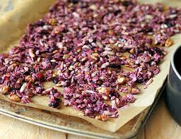 This granola minis taste like a luscious berry crumble on a warm summer night. Very Berry Granola And Berry Granola Bars Vegan Glutenfree Vegan Richa