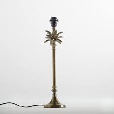Gold palm tree table lamp. Yvor Palm Tree Table Lamp Base Brass La Redoute Interieurs La Redoute