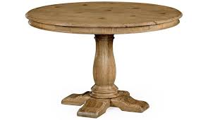 You won't find any cheap veneers or particle board in our pedestal tables! Light Oak Pedestal Dining Table