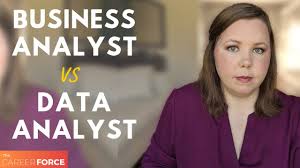 Business Analyst Vs Data Analyst Youtube
