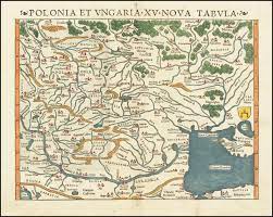 Mandria imensa a localnicilor nu vine doar. Polonia Et Ungaria Xv Nova Tabula Barry Lawrence Ruderman Antique Maps Inc