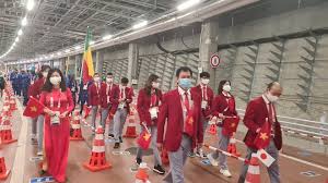 Lễ khai mạc olympic tokyo không cho phép khán giả vào sân theo dõi, mà chỉ có khoảng 1.000 quan chức ngồi trên khán đài. Xs7jhrifbxcwxm