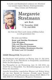 Dabei können sie bestimmen, ob die ermit­telten konten ge­kündigt oder auf sie über­tragen werden. Traueranzeigen Von Margarete Stratmann Rz Trauer De