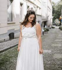 Plus d'options de couleur / option de taille personnalisée. Ou Trouver Une Robe De Mariee Grande Taille A Bruxelles Elle Be