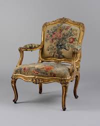 Armchair Tapestry Woven At Beauvais First Half 18th Century French Gift Of J Pierpont Morgan 1906 Metropolitan Armchair Antique Chairs Vintage Furniture