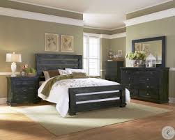 We offer wide selection of bedroom sets, bedroom collections by brand name furniture manufacturers. Willow Distressed Black Slat Panel Bedroom Set From Progressive Furniture Coleman Furniture