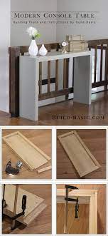 As my style has become more modern farmhouse, i have been wanting to come up with a new piece, while keeping the same narrow size and design. 20 Easy Diy Console Table And Sofa Table Ideas Hative