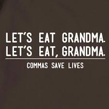 Oxford commas are placed in lists before the 'and', 'or', or 'nor' prior to the last item e.g. Let S Eat Grandma Let S Eat Grandma Commas Saves Lives Grammar Memes Commas Save Lives Grammar Humor