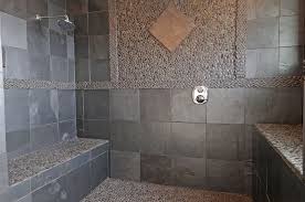 Vevor 6 pcs backsplash tile for kitchen & bathroom teal blue glass & gray marble. Using Natural Stone In Showers