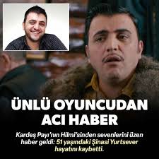Kardeş Payı'nın Hilmi'si Şinasi Yurtsever hayatını kaybetti. Detaylar:  https://ysafak.com/4684013/p/f