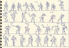 Animation Idea Sword And Shield Moves01 Jan2012 By Alexbaxthedarkside Deviantart Com On Deviantart Drawing Poses Animated Drawings Animation Mentor