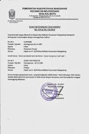 May 11, 2021 · bapak harus meminta surat keterangan tidak mampu dari ketua rt dan rw, baru bapak bisa kembali lagi kesini. Contoh Surat Kematian Dari Desa Contoh Surat