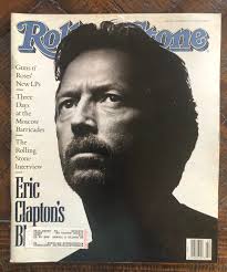Vintage Rolling Stone Magazine-Eric Clapton Oct 1991 Great  Ads,Stories,Photos GC
