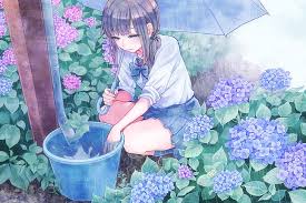 Collection image wallpaper beautiful anime background gif red rose gifs tenor Page 2 Girl In Garden 1080p 2k 4k 5k Hd Wallpapers Free Download Sort By Relevance Wallpaper Flare