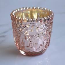 Free delivery and returns on ebay plus items for plus members. Lillian Faceted Vintage Glass Candle Holder Rose Gold Pink Single For Use With Tea Lights For Home Decor And Wedding Decorations Estimated Arrival 7 30 21 Candle Holders And Lanterns Luna