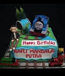 Kue ultah mini ala sendiri. Jual Kue Tart Kue Ulang Tahun Tayo Thomas Poli Jakarta Barat Azkathaya Shop Tokopedia