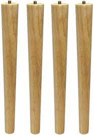 When you buy legs from us, you'll be able to select from attachment options that work best for that leg. Buy Sopicoz Table Legs 16 Inch Wood Furniture Legs For Coffee Table End Table Mid Century Modern Diy Furniture Tapered Natural Threaded 5 16 Hanger Bolts Pack Of 4 Hellip Online In Indonesia B07sjytbqz
