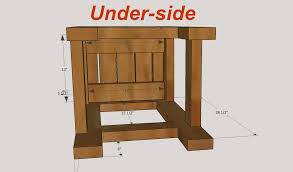 A 1″ x 12″ white pine board was used for the top of the bar. How To Make Bar Stools Diy Projects With Pete