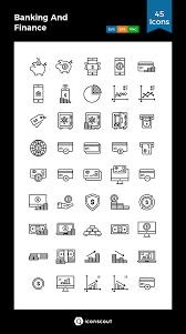Download Banking And Finance Icon Pack Available In Svg Png Eps Ai Icon Fonts Finance Icons Icon Pack Icon