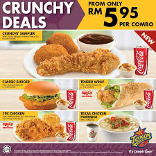Find here the best texas chicken deals and all the information from the restaurants near you. Texas Chicken Crunchy Deal Freebies My