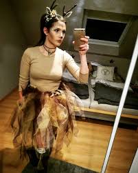 Reh kostum selbstgemacht kostume reh faschingskostume frauen. Reh Kostum Frauen Bambi Geweih Tull Selfmade Stulpen Karneval Fasching Kostumidee Hirsch Kostum Fasching Kostume Damen Bambi Kostum