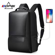 Cheap Backpacks Buy Directly From China Suppliers Bopai 2018 Men Laptop Backpack 15 6 Inch Daily Work Backpack Men Black Laptop Sirt Cantasi Siyah Deri Siyah