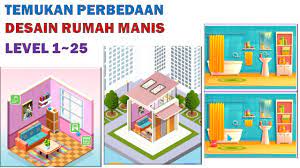Cukup pilih tingkat anda dan kami akan menunjukkan jawabannya. Jawaban Temukan Perbedaan Desain Rumah Manis Level 1 Level 25 Gameplay Youtube